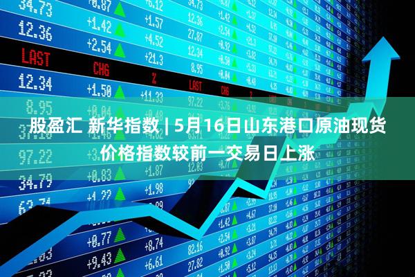 股盈汇 新华指数 | 5月16日山东港口原油现货价格指数较前一交易日上涨