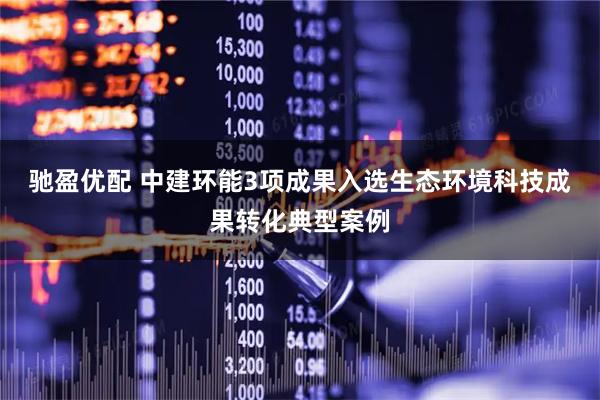 驰盈优配 中建环能3项成果入选生态环境科技成果转化典型案例